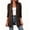 Coffee, variant on Womens Heathered Knit Cardigan Shawl Collar Open Front Overcoat Relaxed Fit Ribbed Cuffs and Hem Jackets Fall Winter Fashion Clothing for Commuting