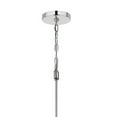 thumbnail image 2 of 38 Inch Modern Chandelier, Free Hanging Cylinder Glass Shades, Chrome- Saltoro Sherpi, 2 of 5