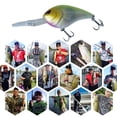 thumbnail image 4 of Señuelos de pesca con luz LED, accesorios para exteriores Wobbler de pesca afilados (amarillo) Tmvgtek Para Estrenar, 4 of 8