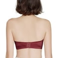 thumbnail image 3 of FallSweet Strapless Bra for Women Push Up Padded Brassiere Add Two Cup Bra Wirefree, 3 of 5