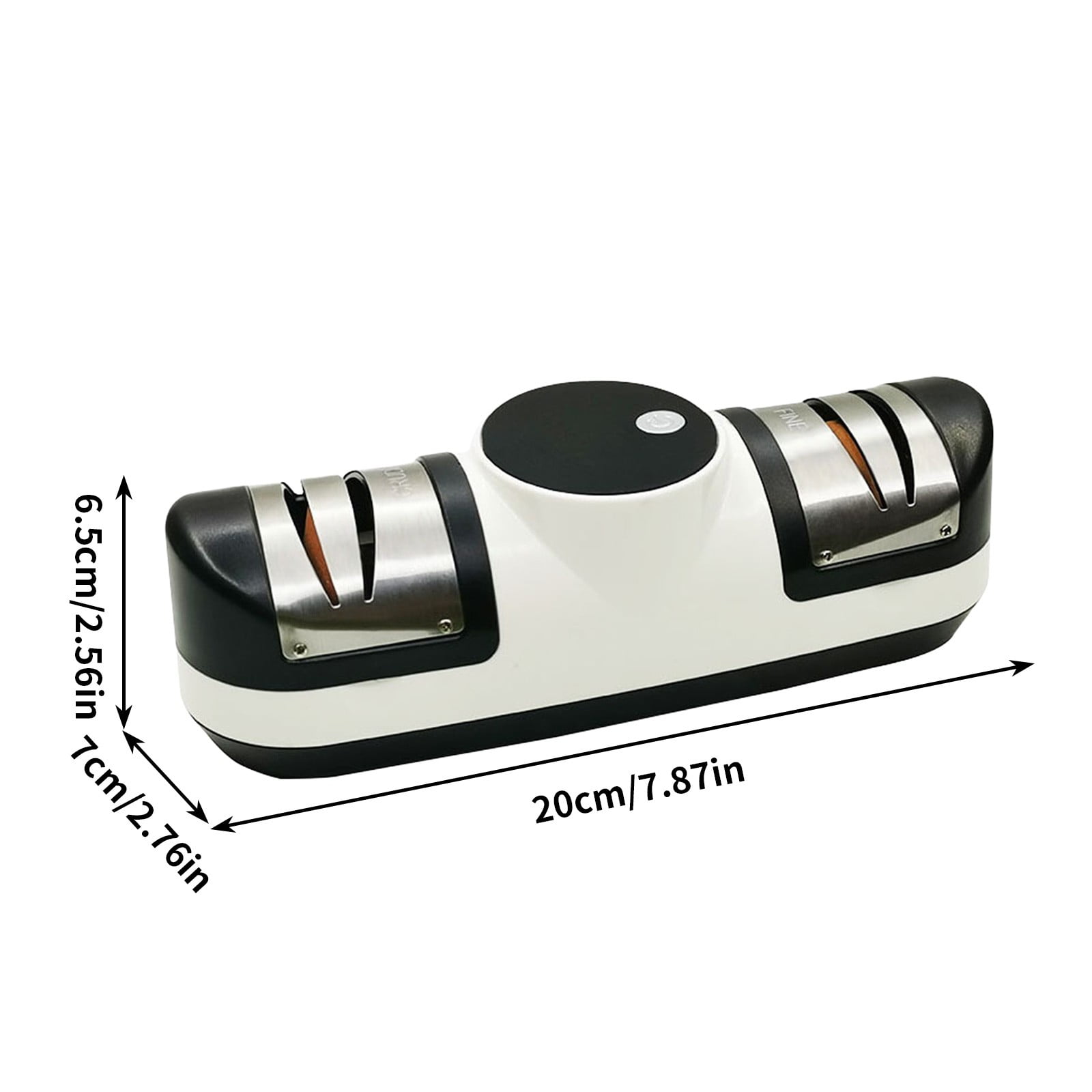Qnjujn Electric 3-Speed Rechargeable Knife Sharpener with LED Display - Low Noise Diamond Sharpener for Home Chefs, Outdoor Camping & Professional Kitchen Tools