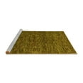thumbnail image 2 of Ahgly Company Machine Washable Indoor Rectangle Abstract Yellow Modern Area Rugs, 6' x 9', 2 of 4