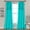 Turquoise, variant on Lush Decor Circle Dream Window Curtain Set