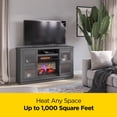 thumbnail image 5 of duraflame® Electric Fireplace Entertainment Console for 60 Inch TVs, Antique Gray, 5 of 20