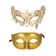 thumbnail image 4 of Cateissary 2x máscara de bola de tamaño ajustable para fiestas de disfraces y actuaciones máscara facial de disfraces máscara para ojos Kits de decoración para fiestas estilo 15, 4 of 6