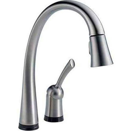 Delta Pillar Pullout Spray Touch Kitchen Faucet, Available in Various