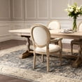 thumbnail image 5 of French Style Solid Wood Dining Chair Set of 2 - Cream, 5 of 7