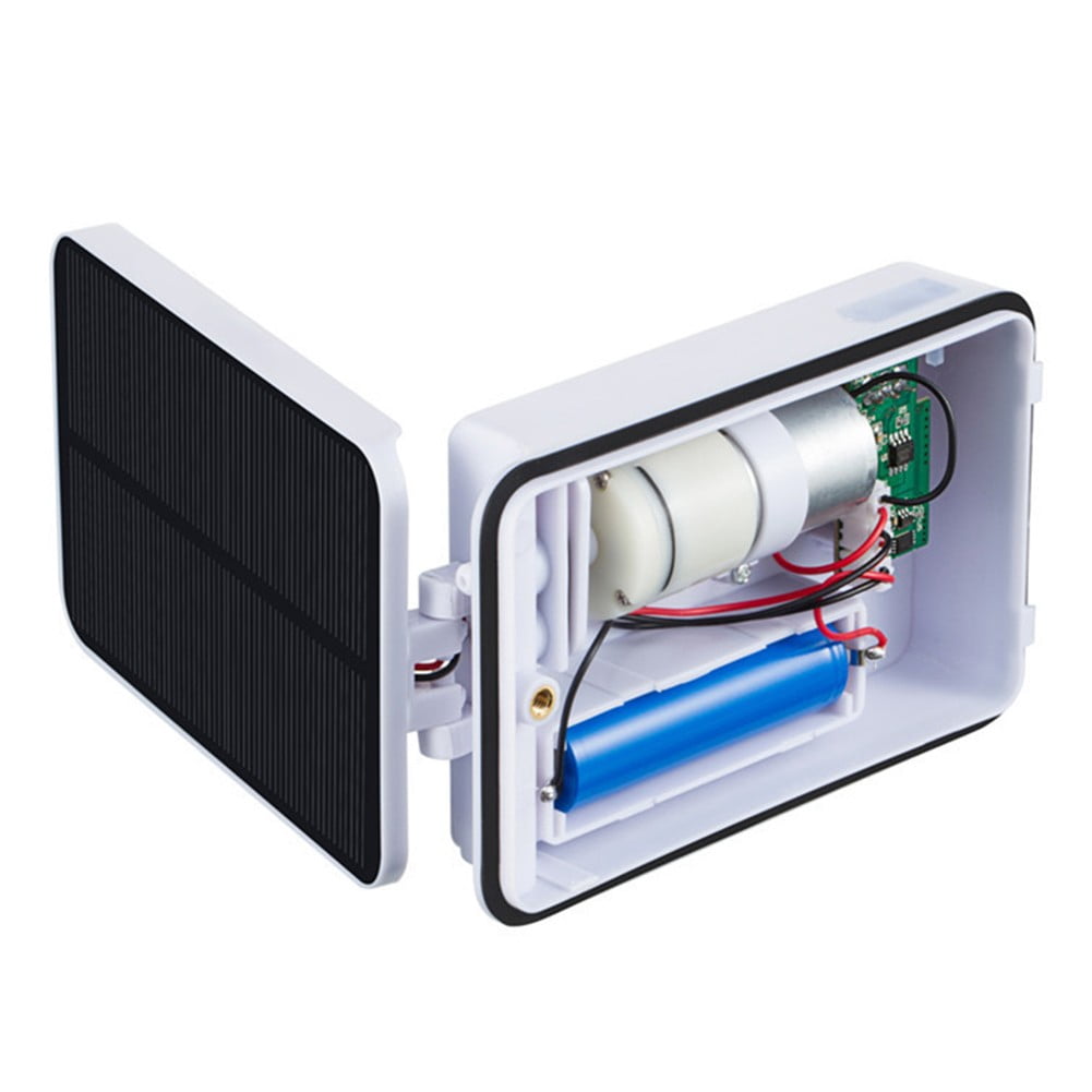 Yannee Portable Solar Air Pump Oxygen Supply Aquarium Pond Pool Pump USB Charging