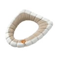 thumbnail image 2 of Fiudx Funda para Asiento de Inodoro, Almohadilla Cálida de Punto Grueso, Diseño Elástico de Dos Tonos, Cómoda para Usar En Invierno, Fácil Instalación y Limpieza, Esencial para El Baño Del Hogar., 2 of 6