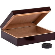 Humidor Supreme Quality Importers Travel Humidor (20 Cigars), Cherry