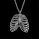 thumbnail image 2 of Corlour Metal Bone Necklace Human Rib Cage Anatomy Statement Pendants Choker Skull Jewelry Colar Drop Shipping---Product code 32592, 2 of 5