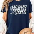 thumbnail image 3 of Chasing Jesus and Toddlers Unisex T-Shirt, 3 of 5