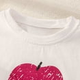 thumbnail image 6 of mgoYE Toddler Baby Girl's Cotton Short Sleeve Graphic Tees Fruitl Print Shirts 6 12 18 Months 2 3 4 5 T Cute Summer Beach Outfits Tshirt and Short Set 4PC, 6 of 8