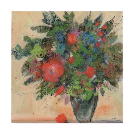Trademark Fine Art Bouquet With Red Blossoms Canvas By Sheila Trademark Fine Art Bouquet With Red Blossoms Canvas By Sheila Golden