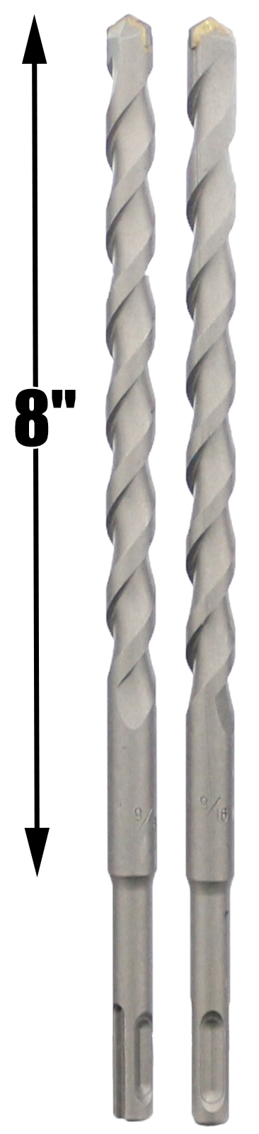 Erie Tools 20 Piece SDS Rotary Hammer Concrete Masonry Carbide Tipped Drill Bit Set fit Milwaukee® Hilti® Bosch®