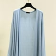 thumbnail image 4 of Uooqdmx Light Weight Cardigan Women Summer Cardigan Long Cardigans for Women Open Front Cardigan for Women Light Cardigans for Women, Blue XXL, 4 of 5
