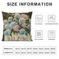 thumbnail image 5 of YINGXI Blue Hydrangea Throw Pillow Covers Bless This Home Sweet Home Flower Welcome Spring Summer Decor Farmhouse Decorative Throw Pillows Cases Outdoor Decorations 18x18in, 5 of 5