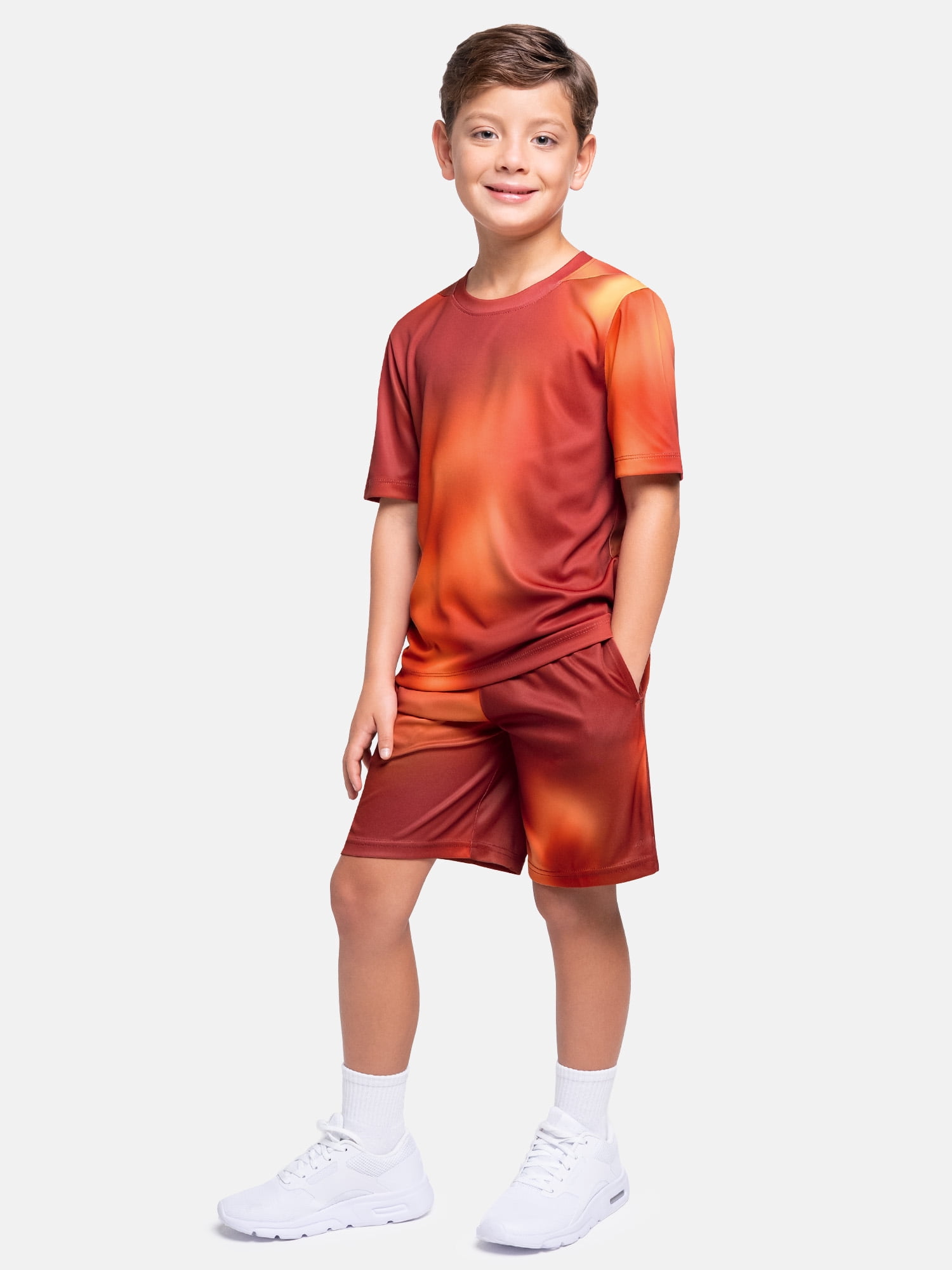 Athletic Works Boys Core Performance Short, 2-Pack, Sizes 4-18 & Husky