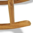 thumbnail image 2 of Noble House Colmena Outdoor Acacia Wood Rocking Chair in Teak (Set of 2), 2 of 16