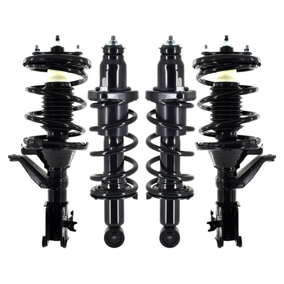 Set 4 Front-Rear Quick Complete Strut For 2002 2003 Honda Civic SI