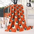 thumbnail image 2 of Pug Dog Blanket,Comfortable Soft Flannel Throw Blanket,All Season,Warm Lightweight Blankets for Sofa Bed Couch Living Room Chair,60"x80"(150x200cm), 2 of 4