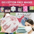 thumbnail image 2 of Pedty 150Cmx1 Meter Cloth,Cotton Fabric Craft Breathable Material for DIY Face Shield Breathable Skin-Frt, 2 of 3