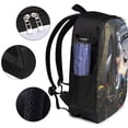 thumbnail image 4 of Film Ghostbusters Stay Puft Laptop Backpack Daypack School Student Bookbag Satchel Rucksack Shoulders Travel Bag With USB Headphone Charging Port, 4 of 8