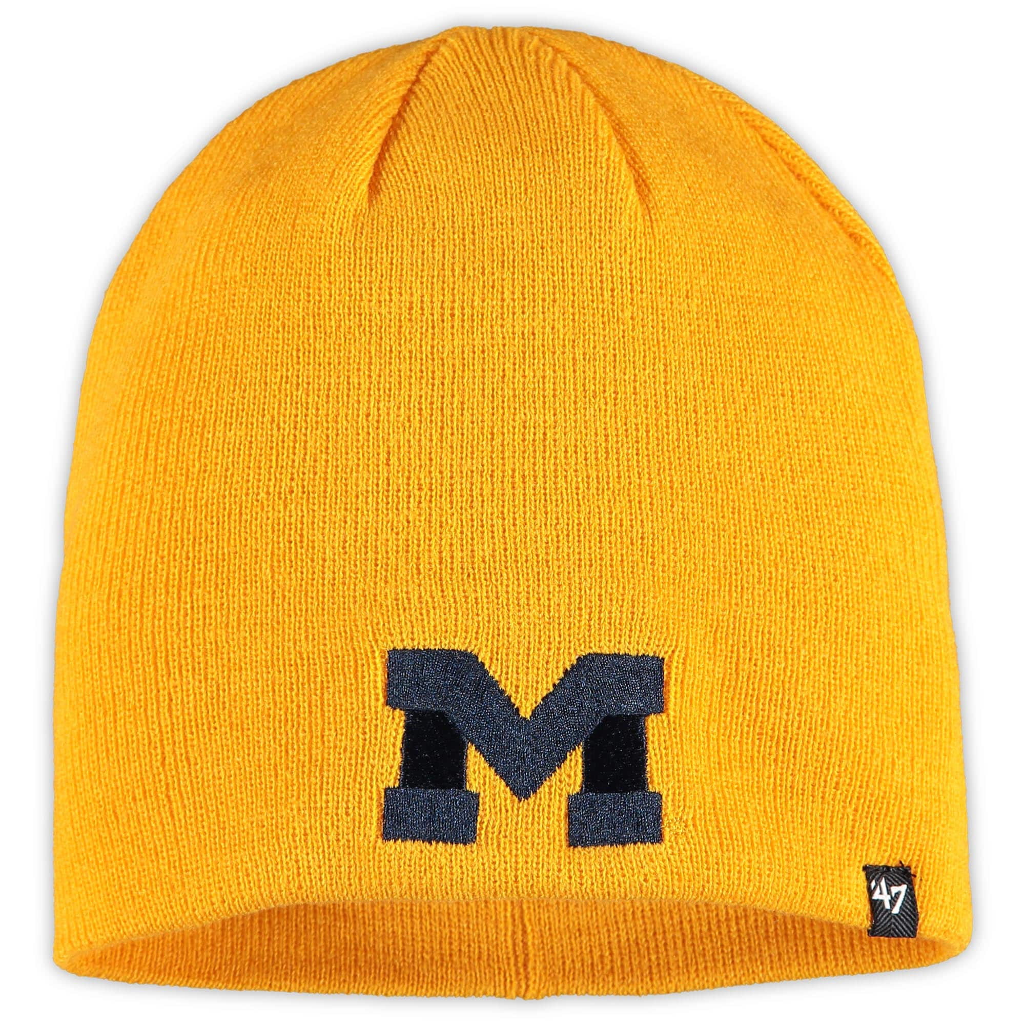 Logo Knit Beanie - Maize - OSFA 