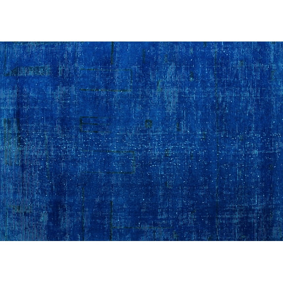 Ahgly Company Indoor Rectangle Oriental Light Blue Modern Area Rugs, 8' x 12'