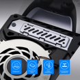 thumbnail image 3 of Tnobhg Aluminum Alloy Dust Cover for PS5 Slim M.2 SSD Heatsink Expansion Slot Breathable Hole 2280 SSD Cooler Heat Dissipation Cover, 3 of 7
