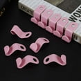 thumbnail image 5 of Spencer 60Pcs Clothes Hanger Connector Hooks, Stackable Connection Hooks for Clothes, Cascading Hanger Hooks for Heavy Duty Space Saving Clothes Closet Wardrobe (Pink), 5 of 8