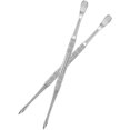 thumbnail image 3 of HAHDAXIA Suiwotin 3 Pcs Outils de Sculpture en Cire, Trousse d'Outils de Sculpture en Acier Inoxydable, Cuillère Outil de Sculpture à Double Tête, Argent, 3 of 7