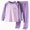 L101-Purple, variant on CAUYDYBoys Girls Soft Cotton Sleepwear Set Long Sleeve Pajamas with Pants 2PCS Kids Comfort Loungewear Cute Nightwear Set(L101-Grey,14-15 Y)