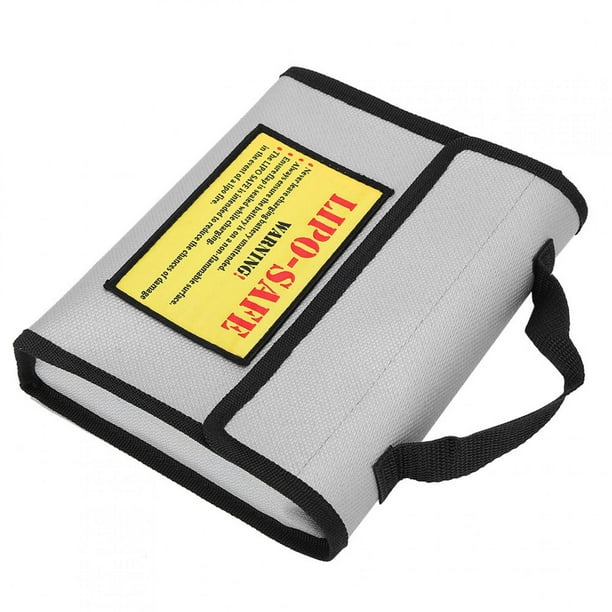 Sac de sécurité pour batterie portable, stockage de batteries Lipo pratique  pour transporter un sac de sécurité pour batterie au lithium pour sac de  protection de batterie Lipo : : Jeux et