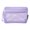 Light Purple, variant on bestolf Cosmetic Bag Zipper Design Adjustable Size Mesh See-Through Washable Travel Makeup Organizer Storage Pouch (Light Gray )