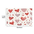 thumbnail image 3 of EUDIDV Valentine's Decor Valentine's Day Love Placemat Festive Party Dining Room Table Cover Home Kitchen Table Heat Mat Romantic Presents, 3 of 6