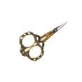 thumbnail image 2 of Moyic Tijeras para coser ropa, estilo europeo, punto de cruz, costura, bordado, patrón de flores, aleación, artesanía profesional a medida Artesanía Oro Moyic HA066269-01, 2 of 6