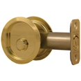 thumbnail image 4 of Round Pocket Door Lock Privacy (Bed/Bath) Latch 2-3/8"" Backset Rcl Polished Brass By Stone Harbor Hardware, 4 of 4