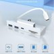 thumbnail image 2 of USB C 3.2 10Gbps USB C Hub, 5 in 1 Aluminum USB Hub Adapter with 2 USB A Port(10Gbps), Type-C Port(, 2 of 5