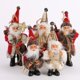 thumbnail image 2 of Adorno colgante para árbol de Navidad de Papá Noel, adornos de elfo de Papá Noel, decoración de muñeco de Papá Noel para árbol de Navidad, chimenea para el hogar, 2 of 5