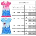thumbnail image 1 of Frozen Elsa ropa de dormir vestido ni?os ni?a plisado princesa camisón pijama Pjs ZefeiWu 8390615431330, 1 of 1
