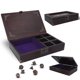 thumbnail image 1 of Hornate Dnd Dice Tray 2 en 1 - Juegos de dados Dnd de metal con una caja de madera - Bandeja de dados para enrollar y organizar almacenamiento | Bandeja rodante de dados para juegos de mesa Rpg - Caja, 1 of 5