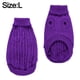 thumbnail image 2 of Suministros para mascotas Ropa para perros Suéter sólido para perros Ropa para perros Otoño e invierno, 2 of 6