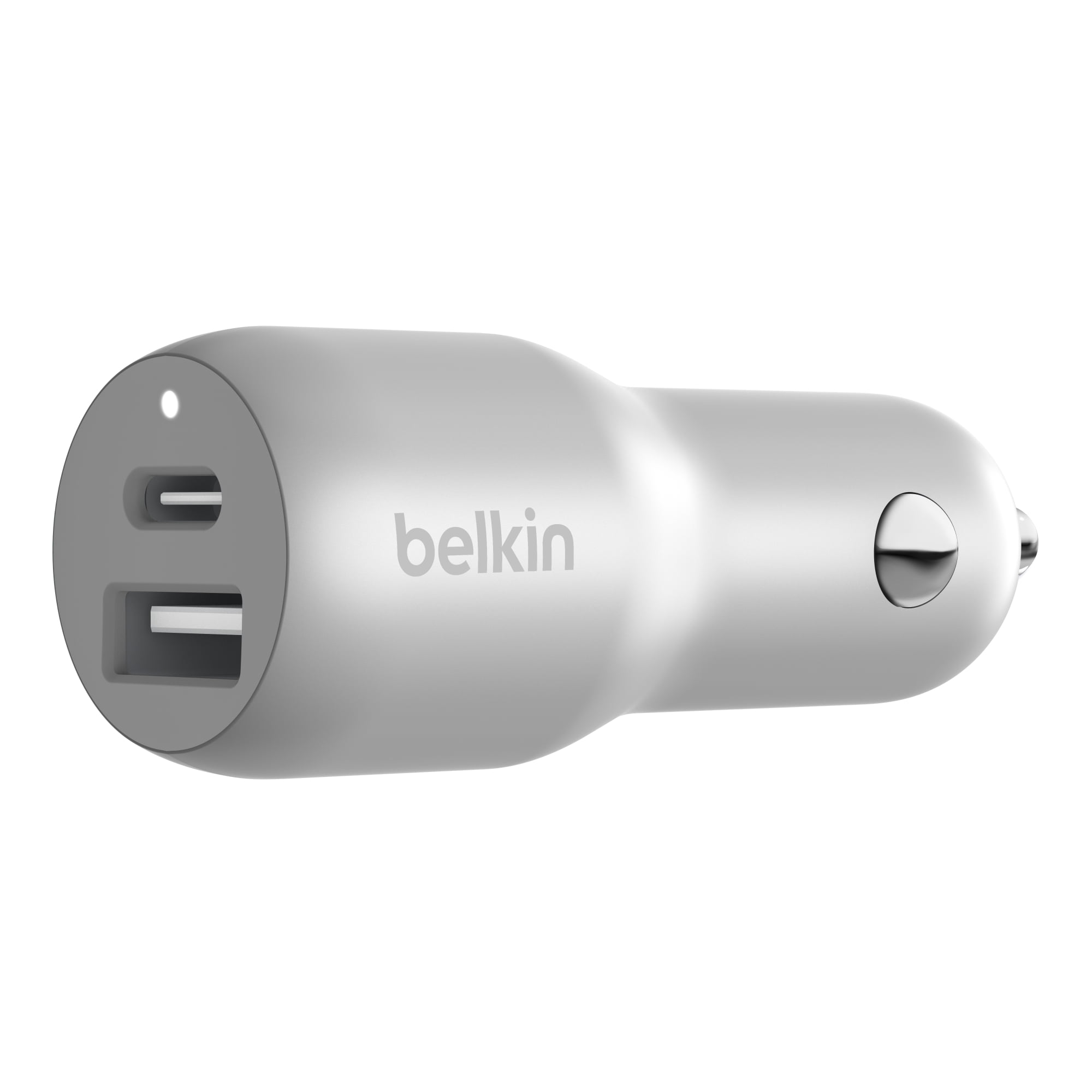 Chargeur Secteur Double Port 37W, USB-C 3.0 PPS (25W) + USB (12W) Charge  rapide, Belkin - Blanc - Français
