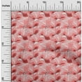 thumbnail image 2 of oneOone Viscose Chiffon Peach Fabric Abstract Floral Fabric For Sewing Printed Craft Fabric By The Yard 42 Inch Wide, 2 of 5