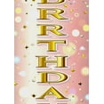 thumbnail image 3 of Pink and Gold Sparkling Background Happy Birthday Banner Party Supplies Photography Props Birthday Decoration Backdrop Party Decorations, 3 of 7