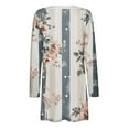 thumbnail image 5 of YueHuiYing Women's Lightweight Cardigan Open Front Long Sleeve Casual Loose Thin Cardigans with Pockets 2026, 5 of 5