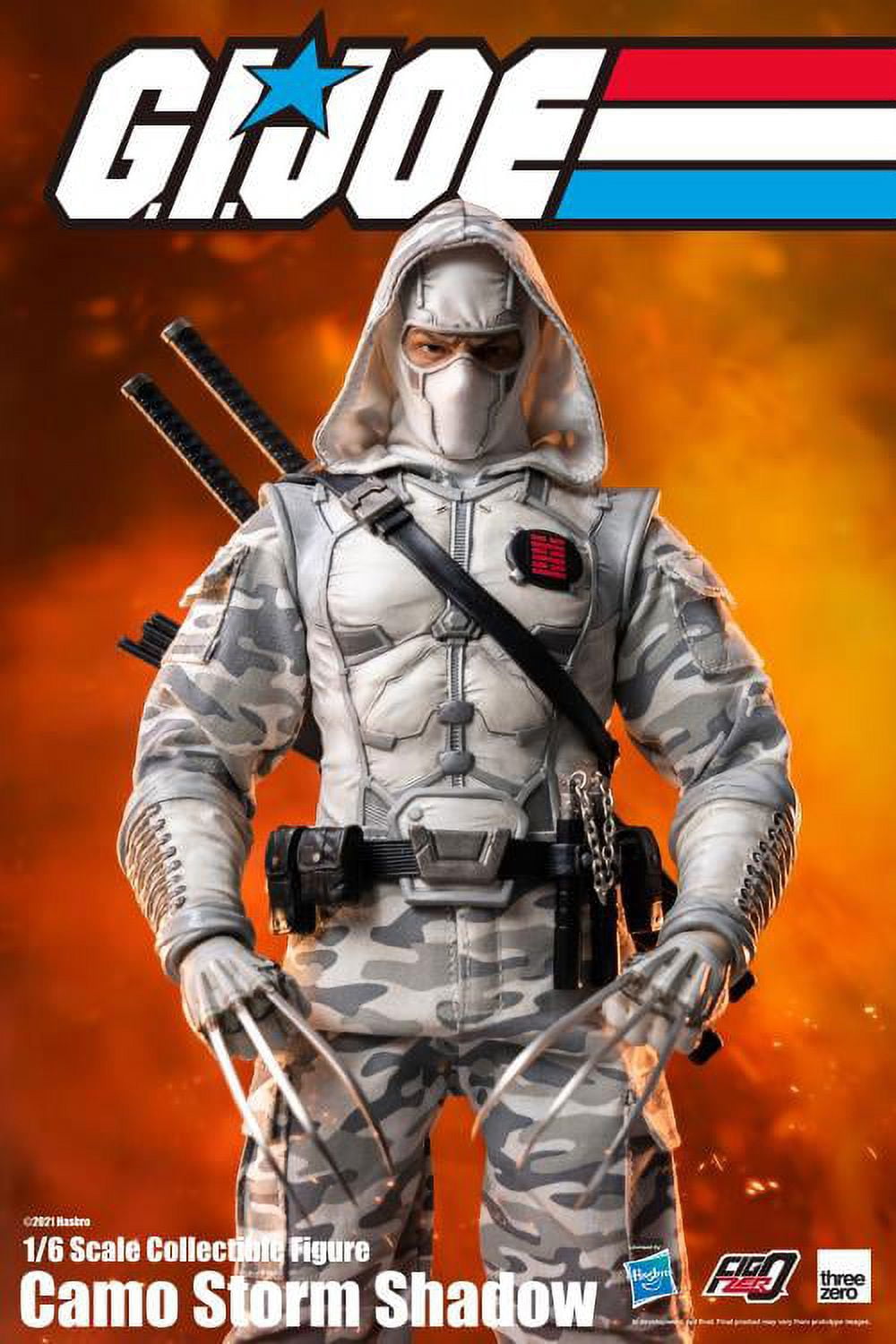 Threezero - G.I. Joe - FigZero - 1/6 Camo Storm Shadow Action Figure