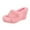 Pink, variant on FRSASU Slippers for Women,Furry Slippers Thick Soled Wedges Ladies Outdoor Slippers Pink 5-5.5(35)
