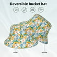 thumbnail image 5 of Disketp Colorful Fruits Print Reflective Bucket Hat Beach Hat Summer Travel Sun Hats Fisherman Cap, 5 of 8